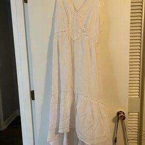 New Directions Cream Kids Dress